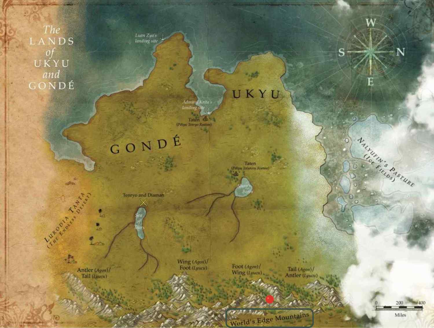 Image of World's Edge Mountains